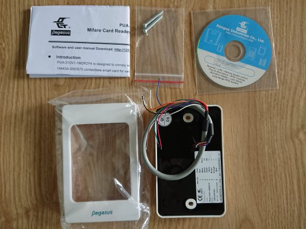 Đầu đọc và ghi thẻ Mifare 13.56MHz Pegasus PUA-310V1-0M2R2Y4 (Taiwan) - Hình ảnh 5