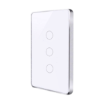 Công Tắc Thông Minh Cảm Ứng Zigbee Tuya Viền Kim Loại WZ1 3 nút