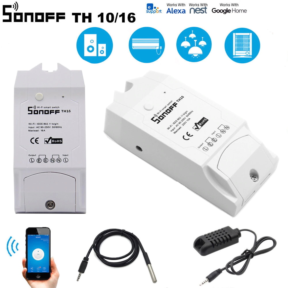 Sonoff Sensor DS18B20 - Cảm biến nhiệt độ