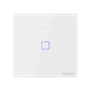 Sonoff T0EU1C-TX - Công tắc WiFi cảm ứng 1 cổng chuẩn EU trắng